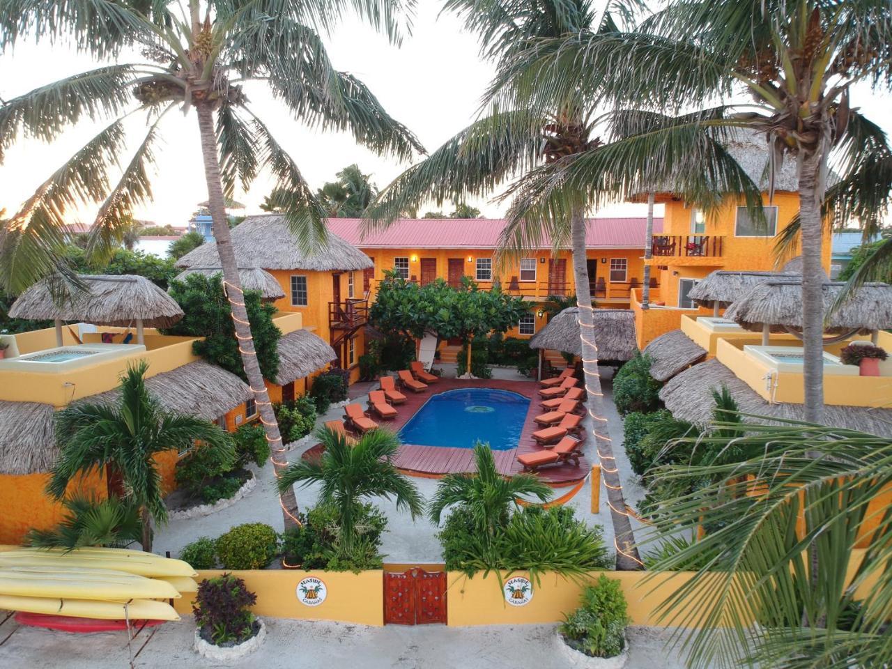 Seaside Cabanas Hotel Caye Corker Exterior foto
